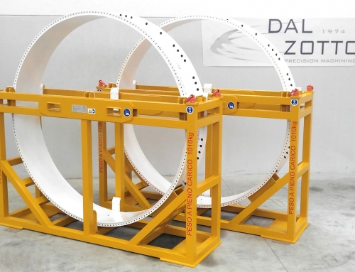 Rack for handling rings